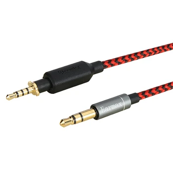 1.2 m Nahradenie Stereo Audio Upgrade Kábel Rozšírenie Hudby Kábel Drôt Linka pre JBL J55 J55A J55I J88 J88A J88I Slúchadlá 35355
