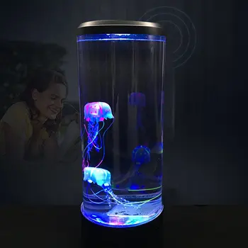 1 ks Veľké medúzy lampa LED farby domáce dekorácie nočné svetlo Medúzy Akvárium Štýl Led Lampa 45045