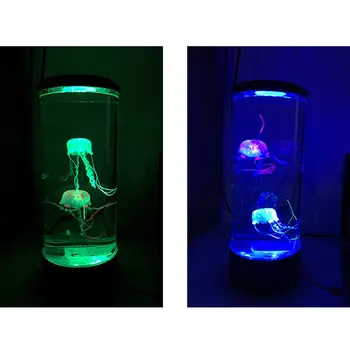 1 ks Veľké medúzy lampa LED farby domáce dekorácie nočné svetlo Medúzy Akvárium Štýl Led Lampa