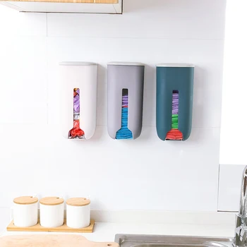 1 ks úložný box kuchyňa spálňa kúpeľňa úložná polička organizovať taška kreatívne domáce plastového vrecka dávkovač