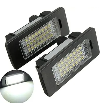 1 pár E-označené OBC bez Chýb 24 SMD LED Licenčné Číslo Doska Svetlo Lampy, BMW E81 E82 E90 E91 E92 E93 E60 E61, E39 X1/E84 10326
