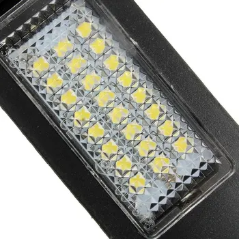 1 pár E-označené OBC bez Chýb 24 SMD LED Licenčné Číslo Doska Svetlo Lampy, BMW E81 E82 E90 E91 E92 E93 E60 E61, E39 X1/E84