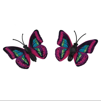 10 ks 3D netic Motýľ Chladnička Domov Izba Stenu Decor Dekoratívne Nálepky urob si sám