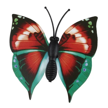 10 ks 3D netic Motýľ Chladnička Domov Izba Stenu Decor Dekoratívne Nálepky urob si sám
