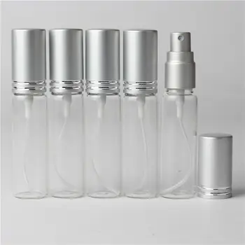 10 ml Prenosné Naplniteľné Hliníkový Kryt Skla Spreji 10CC Kovové Postrekovač Parfum Ampulka LX2877 10032