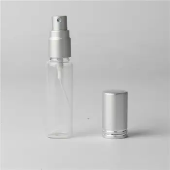 10 ml Prenosné Naplniteľné Hliníkový Kryt Skla Spreji 10CC Kovové Postrekovač Parfum Ampulka LX2877