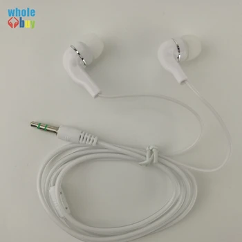 100ks/veľa 1m 3,5 mm Audio Slúchadlá Stereo Mäkké Priehľadné In-Ear Slúchadlá Pohodlné Nosenie, Šport Headset pre HTC IPhone Huawei