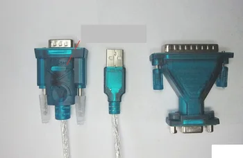 100sets/veľa 80 cm, USB 2.0 RS232 Sériový kábel DB9/DB25 9pin na 25pin Adaptér, Počítač, Príslušenstvo Kábel