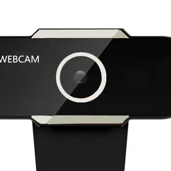 1080P HD Webkamera s Mikrofónom Otočná PC Desktop Web Kamera Cam Automatické Zaostrenie Pre PC on-Line Vzdelávanie, videohovor