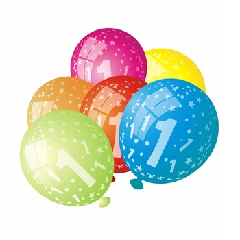 10pcs 12inch Narodeninové Balóny Happy Birthday Vytlačené 0-9 Počet Latexové Balóny pre Chlapcov, Dievčatá, Narodeniny, Party Dekorácie Globos