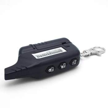 10PCS 2-pásmový B6 Lcd Diaľkové Ovládanie príveskom Reťazca kľúčom Vozidla Bezpečnosti Starline B6 Dve Spôsobom, Auto Alarm Systém doprava zadarmo