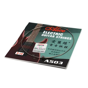 10pcs Alice Elektrická Gitara 3. String A503SL Reťazec pre Elektrickú Gitaru