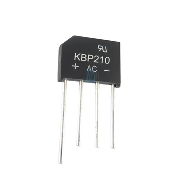 10PCS KBP210 2A 1000V MOST USMERŇOVAČ nové a originálne IC