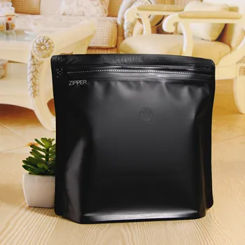 10pcs pol kila diamond hliníkovej fólie zip lock taška s ventilom sušené potraviny lichobežníkový tvar pre balenie coffee bean čaj