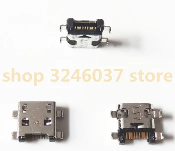10pcs/veľa Pôvodného Micro USB Konektor Nabíjania Portu Pre Samsung Galaxy S4 Mini I9190 I9195