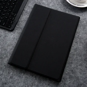 11 palcový Bezdrôtová Tablet Podsvietená Klávesnica puzdro pre iPad Pro11(2020)/ iPad Pro11(2018)-7 Farby Podsvietenia (Black)
