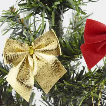 12 ks/veľa Pekný motýlik Ozdoby na Vianočné stromčeky Vianočné Prívesok Strom Dekorácie Baubles 2019 Nový Rok Dekorácie Pre Domov