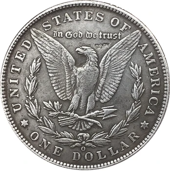 1893-O USA Morgan Dolár mince KÓPIA 13208