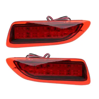 1Pair DFT Zadný Nárazník Svetlá LED Reflektor Brzda Stop Signál Beží Lampa Pre Toyota Corolla Lexus CT200h