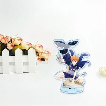 1pc 13cm Japonskom Anime Haikyuu!! Cosplay Stojan Obrázok Akryl Stôl Model Platne Dekor Akcie Obrázok Prívesok Hračka Darček