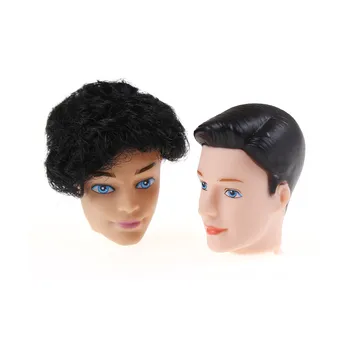 1pcs Vianočné Darčeky 3D Supersize Oči Bábika hlava s vlasmi Pre Priateľa pre Ken Muž Bábika Hlavy hračka Bábika Príslušenstvo