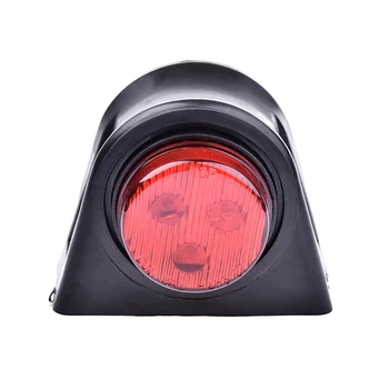 2 KS 10~30V 8 Led Red White Dvojité Bočné Obrysové Svetlá LED Strane Značka Výstražné Svietidlo pre Príves Auto Truck Vhicles Chvost Led Svetlo