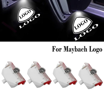 2 Ks Dverí Auta Ghost Light Pre Maybach Znak Loga Laser Projektu Vitajte na Čítanie s Dovolením dc svetlo Fit Benz GLK 250 350 300 W168 W169