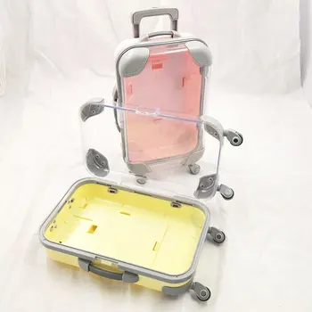 2 ks falošné mihalnice balenie box ružovej batožiny riasy kufor noriek riasy balenie nadýchané a kučeravé prípade prázdne