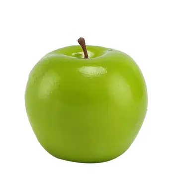 2 ks Krásne Apple Falošné Umelé Ovocie Modelu Dom Kuchyňa Party Dekorácie Domov Ozdoby Formy Na Predaj Nový Príchod