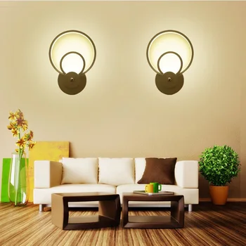 2 ks/veľa Moderných LED Nástenné svietidlo 16W Stropné Svietidlo LED Vnútorné Arylic Nástenné Svietidlo Domov sconce Osvetlenia Namontované na Stenu Sconce Biele žiarovky
