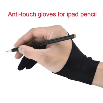 2-Prst Tabletu na Kreslenie Anti-Touch Rukavice Pre iPad Pro 9.7 10.5 12.9 Palcový Ceruzka