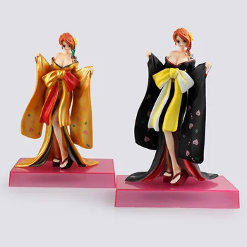 20 cm Jeden Kus Nami Sexy Dievča Kabuki Kimono Ver. Dospelých Anime Obrázok PVC Akcie Obrázok Hračky Model Kolekcie Bábika Darček