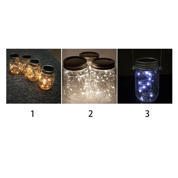 20 LED Víla Svetlo keramickej nádoby Svetlá Záhrada Dekor Valentína Romantický Darček