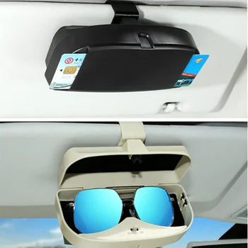 2019 Auto Okuliare Prípade Box slnečné Okuliare odkladacie Vrecká na Citroen Picasso C1 C2 C3 C4 C4L C5 DS3 DS4 DS5 DS6 Elysee C-Quatre