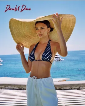 2020 lete fotografoval model módnej show pódium 35 cm vietor okraj voľný čas na pláži lady svadobné spp ženy dovolenku slnko klobúk 32813