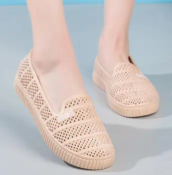 2020 Lete nové Žien Premium Sandále Vintage Anti-slip Priedušná Bežné Ženské Topánky Plážové Sandále tong femme vrouwen schoenen