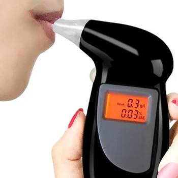 2020 najnovšie breath alkohol tester profesionálne Breathalyzer S LCD Obrazovke Digi XXFF