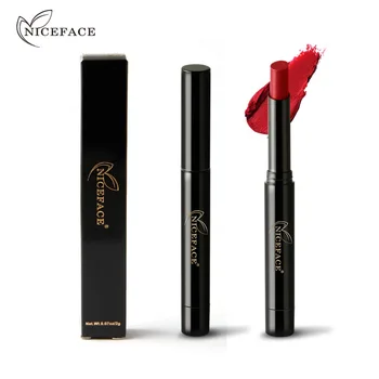2020 NICEFACE Matné Rúže na Pery Nepremokavé Dlhotrvajúci Výživný Rúž Odtieň Nude Kozmetika Lipstic make-up Set 54299