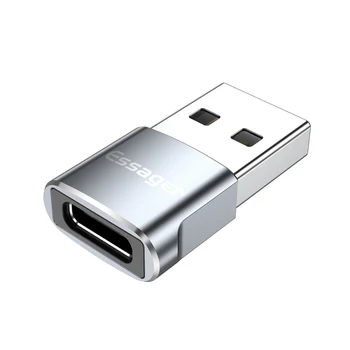 2021 NOVÝ USB napájací Adaptér Typ C, USB 3.0 Adapter 3 Typ-C Adaptér OTG Kábel Pre Macbook Samsung S20 USBC OTG Konektor