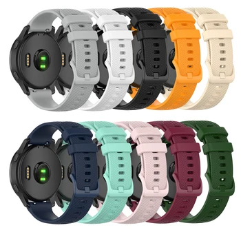 22 mm Zápästie Watchband pre Garmin Vivoactive 4 Smart Hodinky Rýchle Uvoľnenie Hodinky Remienok Malé Koberčeky Band Náramok