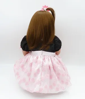 24 inch silikónové bebe Ručné Silikónové reborn super Realistický batoľa Bonecas dievča, chlapec menina narodeniny, Vianoce, darčeky, hračky bábiky 22137