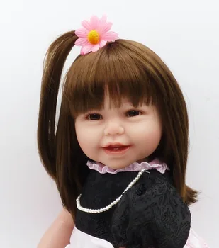 24 inch silikónové bebe Ručné Silikónové reborn super Realistický batoľa Bonecas dievča, chlapec menina narodeniny, Vianoce, darčeky, hračky bábiky