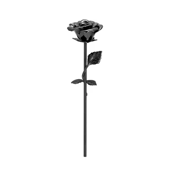 25 cm Dlhé Nehrdzavejúcej Ocele Ruže Kvet Kremácie Urč Pre Ľudské Popol,Krásne Ruže Kvet Pamätník Urč na Popol drahocenná pamiatka 5457