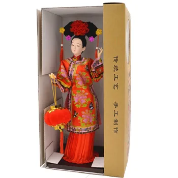 29*12 cm Čína Handričkou Dávnych Princezná Bábika Ľudové Umenie a Remeslá Handmade Výroba Hračiek A623 29624