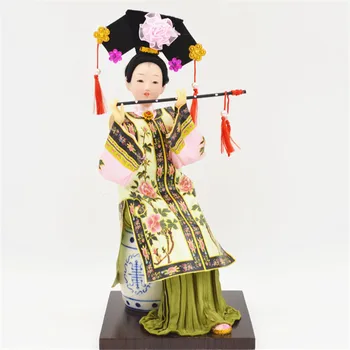 29*12 cm Čína Handričkou Dávnych Princezná Bábika Ľudové Umenie a Remeslá Handmade Výroba Hračiek A623