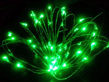 2M/3M/4M/5M/10M 20/30/40/50/100 LED Medený Drôt String Víla Svetlo AA Batérie Dovolenku Strany Svadobné, Vianočné DIY Dekorácie
