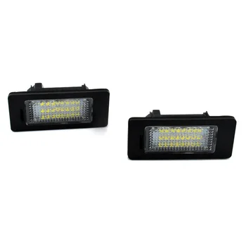 2x 18 LED Licenčné Číslo Doska Svetlo Lampy Pre BMW E39 E81 E90 E91 E92 E88 X5 X6