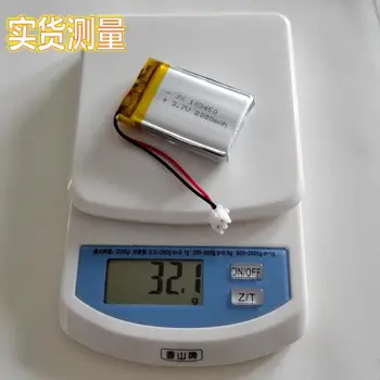 3,7 V polymer lithium batéria 103450 2000mAh reproduktor malé handričkou Ding MP3, GPS navigátor mail