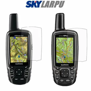 3 Ks GPS Screen Protector pre Garmin GPSMAP 62 64 62s 62sc 62st 62stc Film HD Anti-Scratch Elektrostatické PET Sklo 64