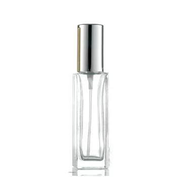 30ML Prázdnych obalov Eloxovaný Hliníkový Sprej Obdĺžnik Sklo Parfum Fľašu 10pcs/veľa 35569